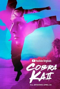 Movie Posters Cobra Kai Karate Kid Wall Art Picture Print Film Wall Poster A4