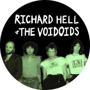 Chapa/Badge Richard Hell & The Voidoids . pin button punk rock and roll - Foto 1 di 2
