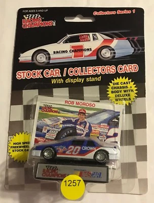 1990 #20 ROB MOROSO СЕРИИ 1 - ПЛАСТИКОВАЯ ШИНА - ИМЯ НА КАРТЕ #1257             - Изображение 1 из 2