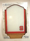 NC State Wolfpack dry erase memo board officially licensed oak stand pen NIB FS