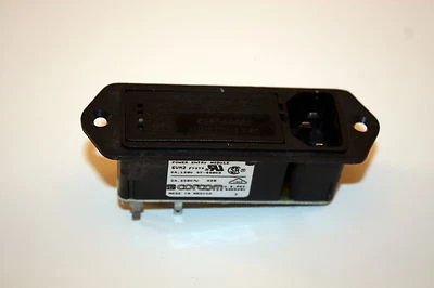 Tyco Corcom 6VM2 Power Entry Module Switched NEW - Image 1 of 3