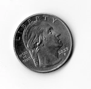 DD ERROR 2023 P Jovita Idar Quarter Coin Mint “IN COD WE TRUST” - Picture 1 of 4