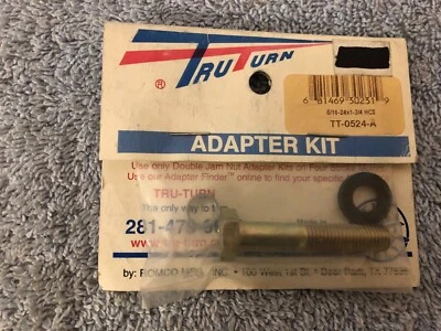 5/16-24 With 8mm (SHORT) Jam Nut Adapter Kit For US Engines 35cc - 41cc Engines - Image 1 of 2