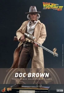 Hot Toys | Back To The Future III Movie Masterpiece Doc Brown 12″ Action Figure - Bild 1 von 1