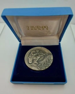 Nikola Tesla - Tesla 79. Schützenbund Kroatien. Vintage Plakette, Box! - Bild 1 von 3