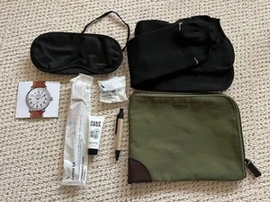 NR American Airlines Shinola detroit BusinessClass Amenity kit Artículos de tocador Viajes - Imagen 1 de 2