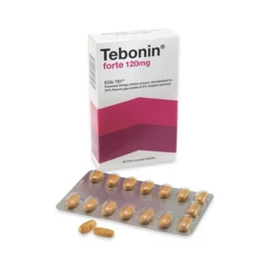 Célula nerviosa cerebral Ginkgo Biloba años 30 Tebonin Forte 120 mg EGb761 - Imagen 1 de 4