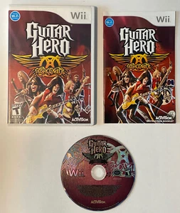 Guitar Hero: Aerosmith (Nintendo Wii, 2008) komplett in Box mit Handbuch CIB - Bild 1 von 2