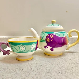 Pokemon Cafe Limited Pokemon Polteageist TeaPot & Sinistea Tea Cup Set NEW - Picture 1 of 24