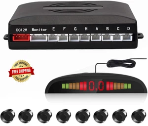 Sensores De Reversa Universal Para Autos Carros Pantalla LED Distancia Y Sonido - Picture 1 of 7