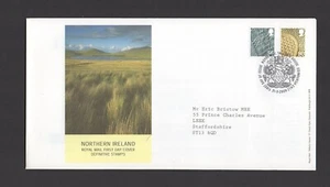 RAR! 2009 N. IRLAND 56p 90p REGIONALS FDC adressiert an ERIC BRISTOW MBE DARTS - Bild 1 von 1