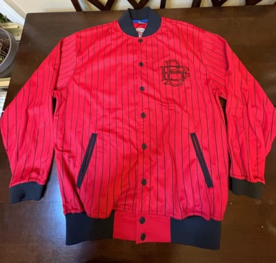 Chaqueta de Pista De Colección Bad Boy Atletismo Calentamiento Rojo Rayas Talla Grande y2k Hip Hop Foto 1 de 4