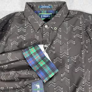 Camisa William Murray Club espiga manga larga abotonada para hombre pequeña carbón - Imagen 1 de 9