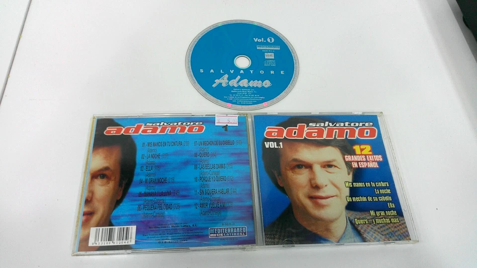Salvatore Adamo CD 12 Grands Succès En Espagnol Vol. 1 - Bild 1 von 1