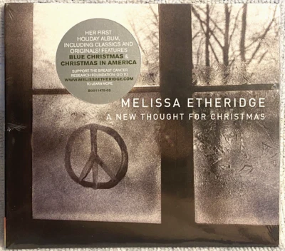 MELISSA ETHERIDGE A New Thought For Christmas CD *SEALED* w/ Hype Sticker - Imagem 1 de 3