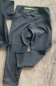 ZARA 🌸 tolle 3/4 RUNNING TIGHTS Gr 11-12 146 152 Schwarz SPORT HOSE - Bild 1 von 7