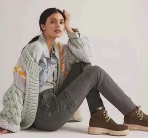 Anthropologie Pilcro The Hiker Utility Pants Gray Size Small - Picture 1 of 2