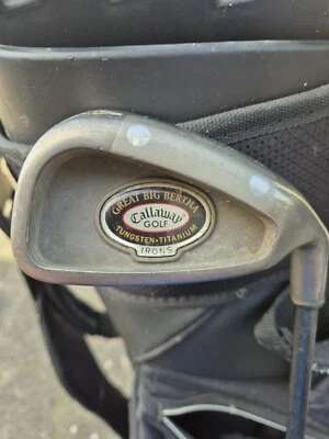 Callaway Great Big Bertha Tungsten Ti 4 Iron RH Regular Flex Graphite RCH Shaft  - Image 1 of 4