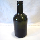 Early 1900s Porter Beer Bottle Black Glass BIM Tooled Top, HUGE "S" ~7" tall
