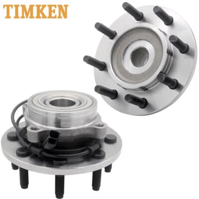 Rolamento de cubo de roda dianteira 4WD Timken 2X para 2003 Dodge Ram 2500 3500 Pickup 8Lug - Imagem 1 de 4