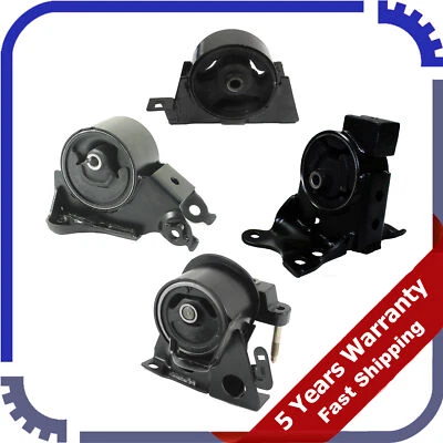 Juego de 4 piezas de montaje de motor y transmisión para Nissan X-Trail 2,5 L 2x2 2005-2006 Foto 1 de 4