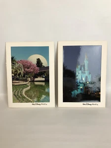Vintage Disney World Photographs Epcot Spaceship Earth Cinderella’s Castle - Picture 1 of 12