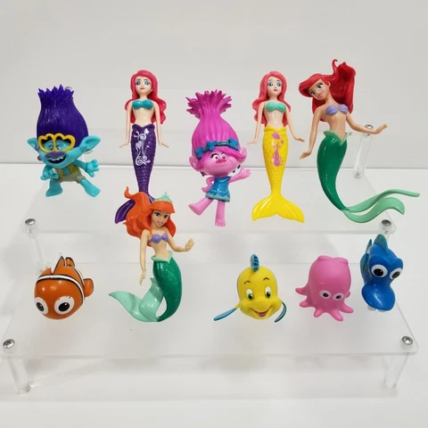 Swimways/Banzai: Pool Toy Figures Lot - Trolls, Finding Dory, Little Mermaid Cover