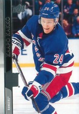 Kaapo Kakko 2020-21 Upper Deck Series 2 Hockey Base Card #374 New York Rangers