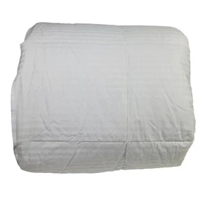 Pottery Barn Classic 550 FP White Down Duvet Insert KING Heavyweight Open Box - Picture 1 of 5