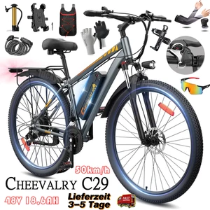 29 Zoll E-Mounrtainbike offroad 1000W Herren E-City bike Elektrofahrrad 50km/h - Bild 1 von 19