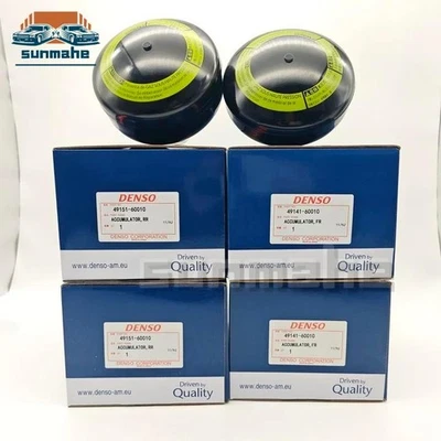 4pcs 49141-60010 49151-60010 DENSO TOYOTA SUSPENSION ACCUMULATOR SET LX470 NEW - Imagem 1 de 4