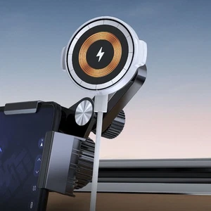 Accessoire pratique charge rapide 15W angle de vision flexible intérieur voitur - Photo 1 sur 12