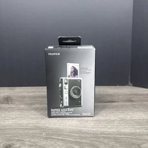 Fujifilm Instax Mini Evo fotocamera istantanea ibrida - nero - Foto 1 di 6