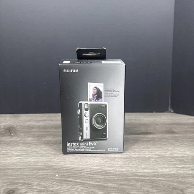 Fujifilm instax mini Evo Hybrid Instant Camera - Black - Image 1 of 4