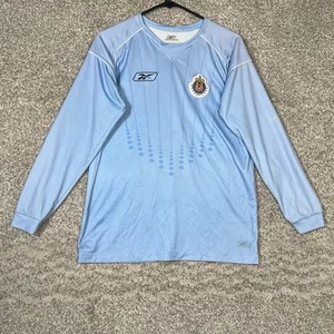 Chivas Del Guadalajara Reebok Jersey Men’s Small Blue Oswaldo Sanchez Vintage - Picture 1 of 10
