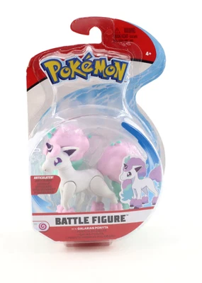 Nintendo Pokemon Battle Figure Pack Galarian Ponyta 2018 Jazwares Nuevo Foto 1 de 4