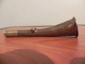 Antique Acme Horn - Single Tone (Audio) - Small - Nautical - Hunting - Brass  - Picture 1 of 5