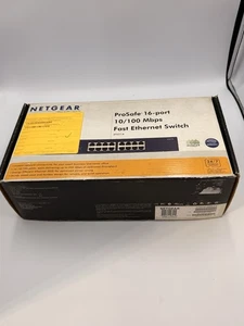NETGEAR JFS516V2 PROSAFE 16-PORT 10/100 Fast Ethernet Unmanaged Switch  - Picture 1 of 8