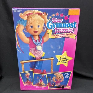 Vintage 1998 Toy Biz Star Gymnast Jamie Puppe 12 Zoll Neu - Bild 1 von 5