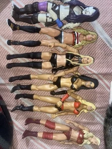 15 Divas WWE Hasbro Used Figures - Picture 1 of 4