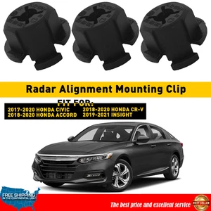 3PCS Milliwave Radar Alignment Mounting Clip CR-V Civic For Accord 36806-TLA-A01 - Picture 1 of 11
