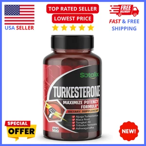 Ultra Turkesterone 20% Ajuga Turkestanica with Maca Root Tribulus Muscle Growth - Picture 1 of 10