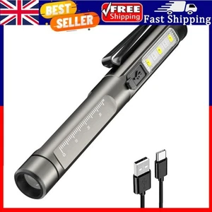 5 Piezas Portátil Emergencia Médica Pluma Luz Recargable LED Luz de Trabajo IPX5 Agua - Imagen 1 de 5