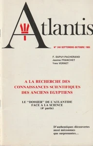 ATLANTIS. N°340 SEPTEMBRE OCTOBRE 1985. A LA RECHERCHE DES CONNAISSANCES... - Picture 1 of 2