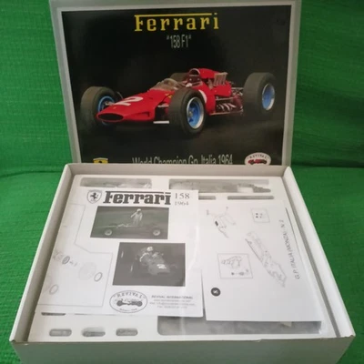 kit Ferrari 158 1964 G.p. Monza Revival 1:20 in metallo non verniciata - Immagine 1 di 2