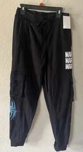 Marvel Avengers Boys' XXS 4/5 Black Relaxed & Tapered Leg Joggers - Picture 1 of 4