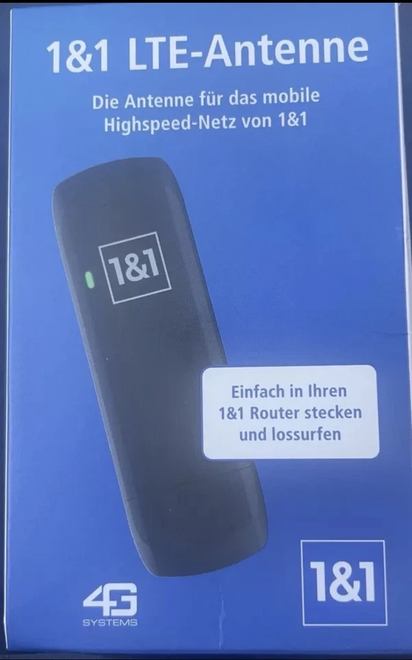 1&1 LTE Antenne W1220 XS Stick Mobiler Surfstick 4G  LTE Stick Internet ✅ - Bild 1 von 1
