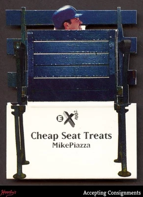 1998 E-X2001 Cheap Seat Treats #7 Mike Piazza HOF DODGERS - Image 1 of 2