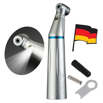 YABANGBANG Dental Handstück LED Winkelstück inneren Sprühwass mit Licht blau Druckknopf CE