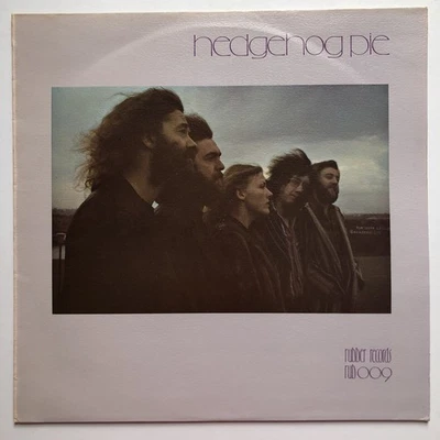 Hedgehog Pie, S/T, Vinyl LP, Rubber 1975, VG/VG+, Rub009, Textured W Insert - Image 1 of 4